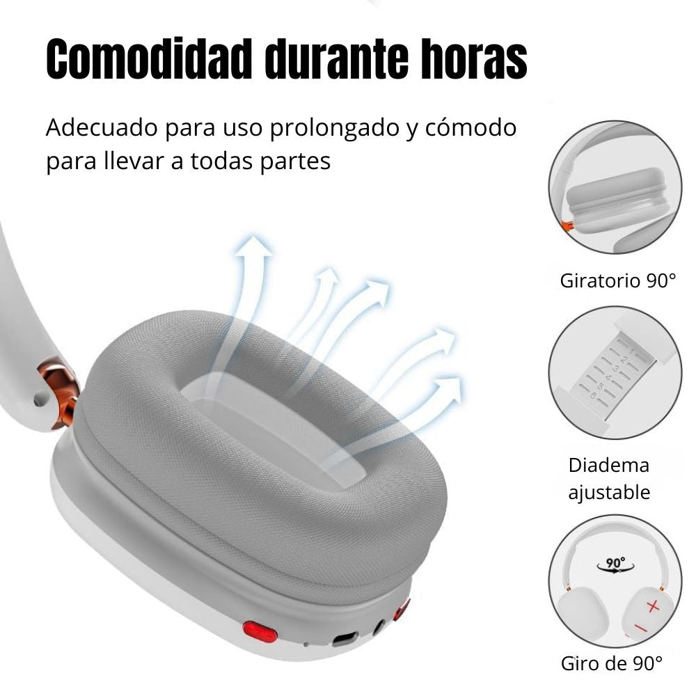 Audífonos Bluetooth V5.4 Moreka BL022 300mAh - Imagen 2