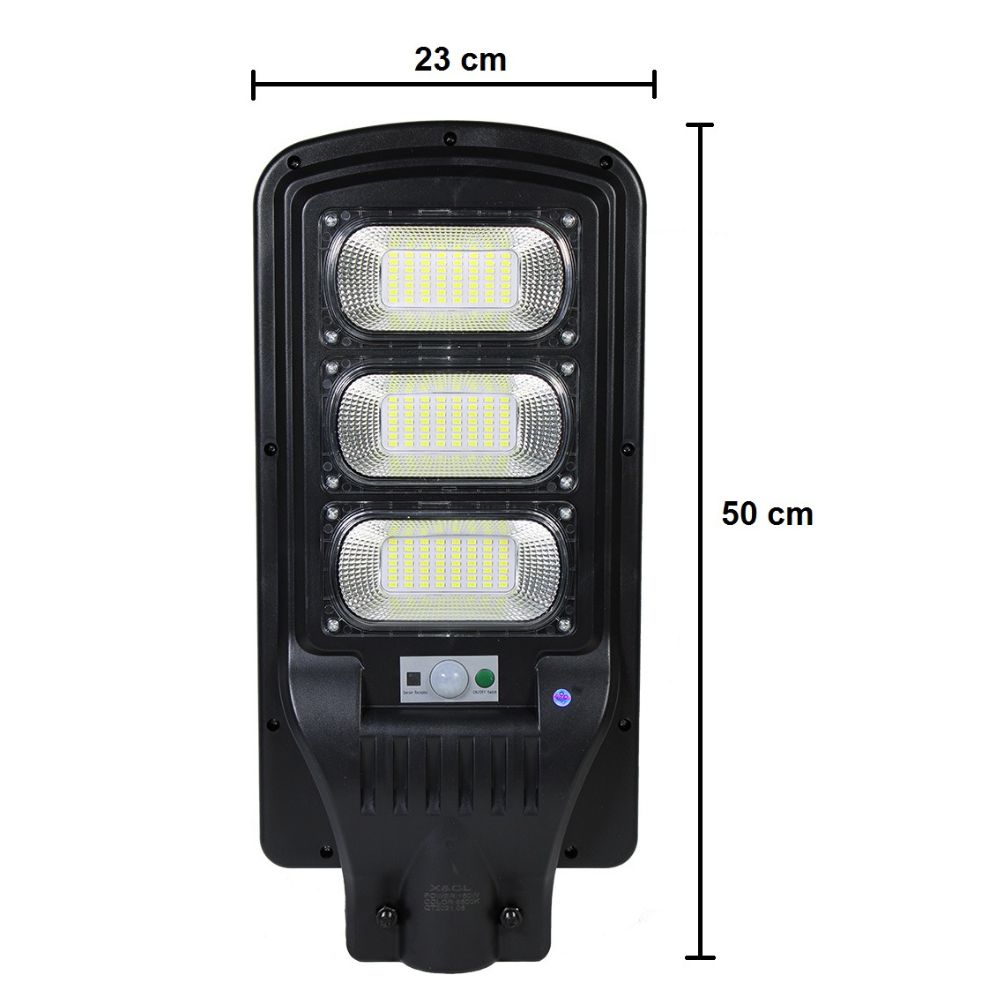Luminaria Suburbana Alumbrado Publico Solar 150W con Sensor Movimiento MS-E150W - Imagen 7