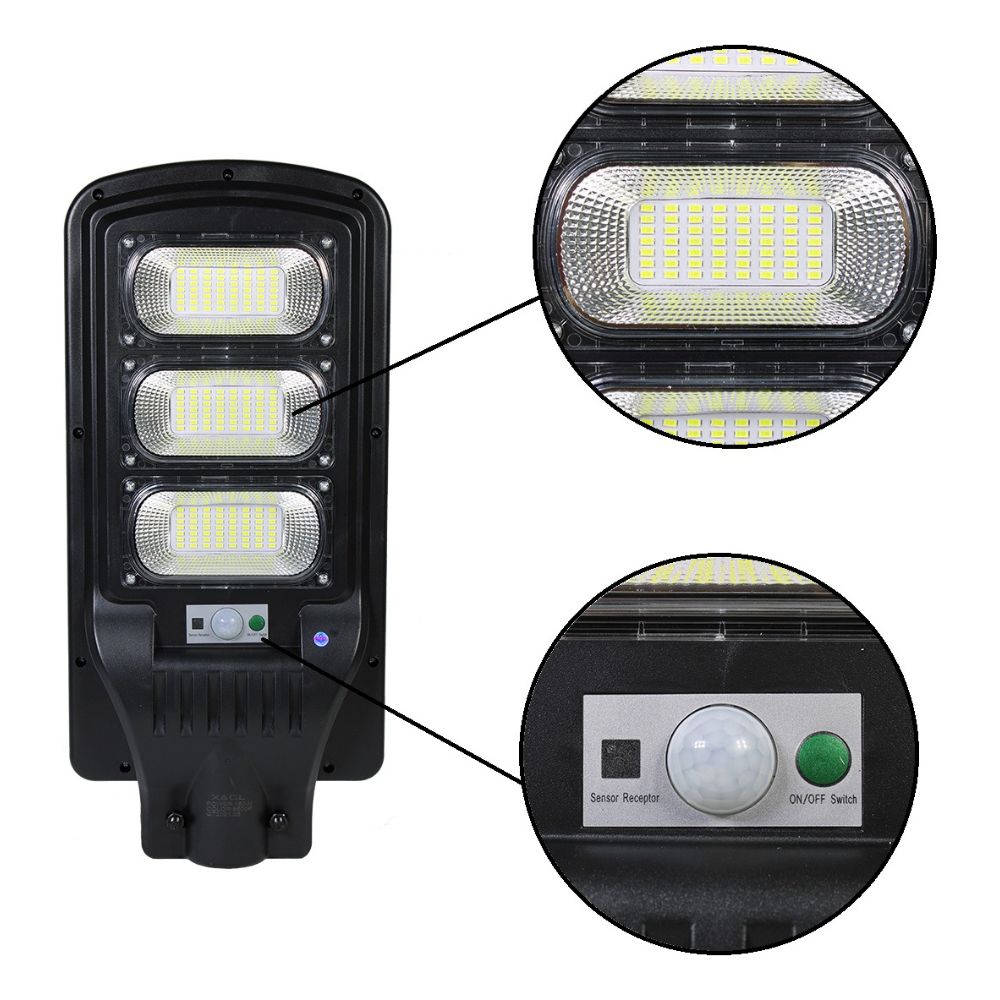 Luminaria Suburbana Alumbrado Publico Solar 150W con Sensor Movimiento MS-E150W - Imagen 8