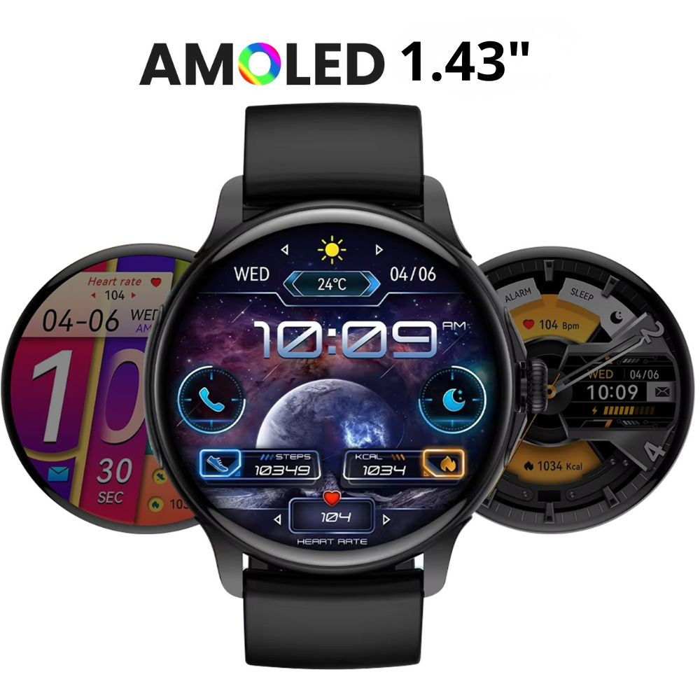 Smart Watch Moreka R08 pantalla HD Amoled 1.43