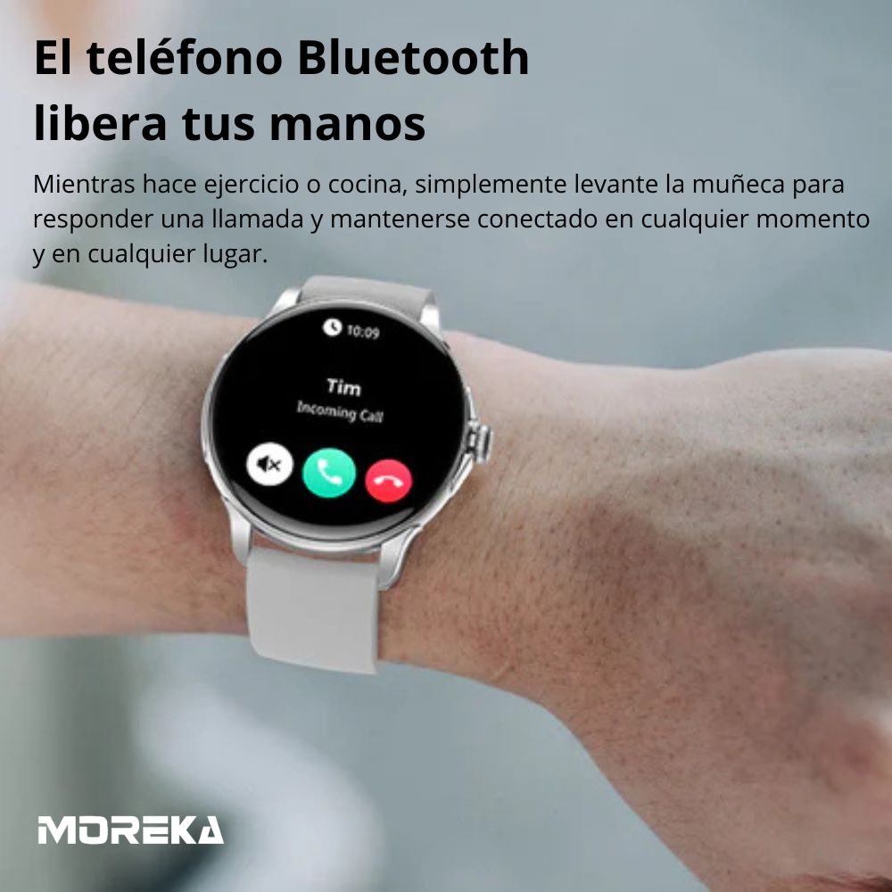 Smart Watch Moreka R08 pantalla HD Amoled 1.43