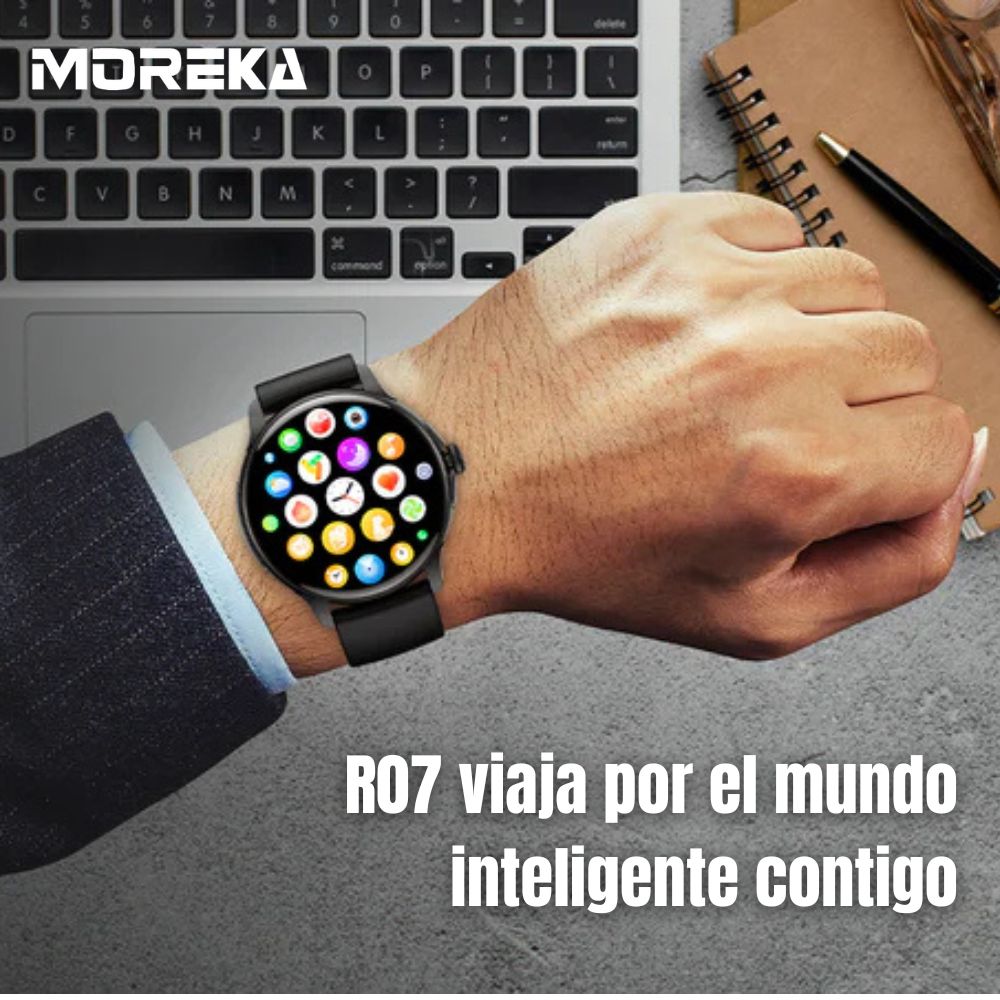 Smart Watch Moreka R08 pantalla HD Amoled 1.43