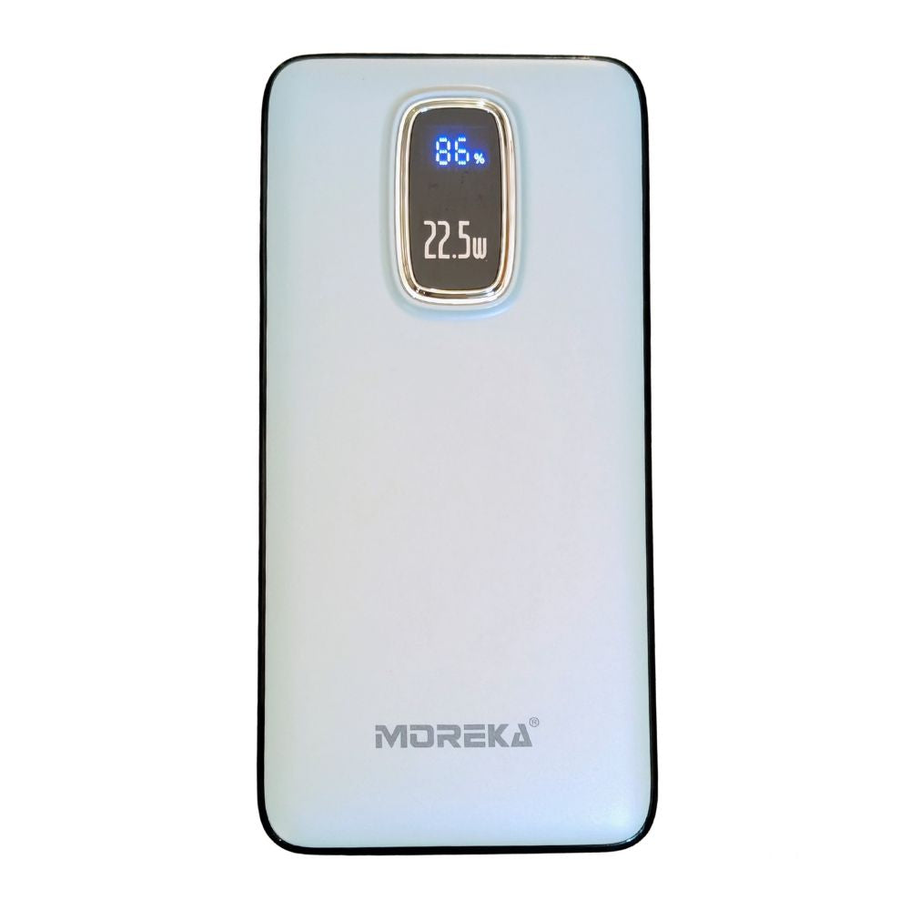Power Bank Moreka K097 12000mAh  22.4W  Cables C Lightning V8 - Imagen 11