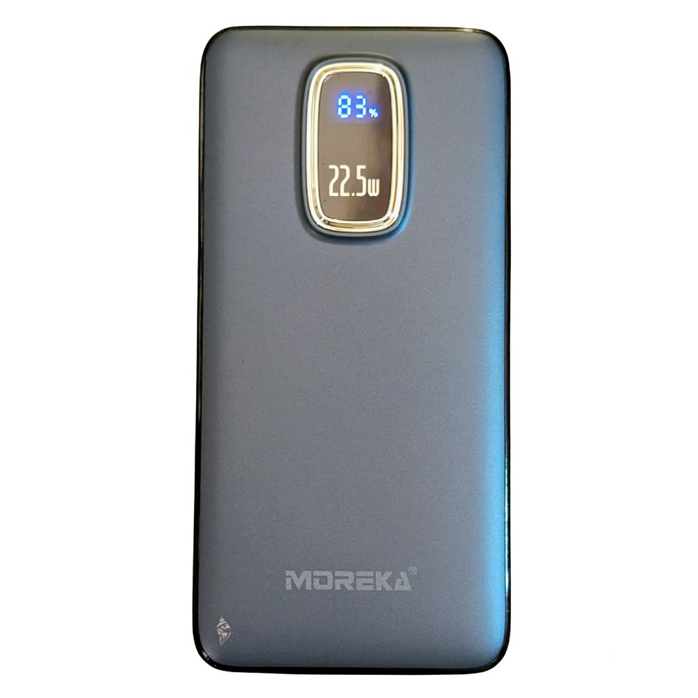 Power Bank Moreka K097 12000mAh  22.4W  Cables C Lightning V8 - Imagen 10