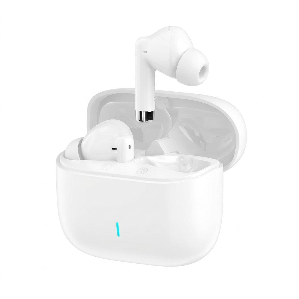 Audífonos Bluetooth 30mAh / Estuche 300mAh 20h con estuche Nebro WE-062 - Imagen 1