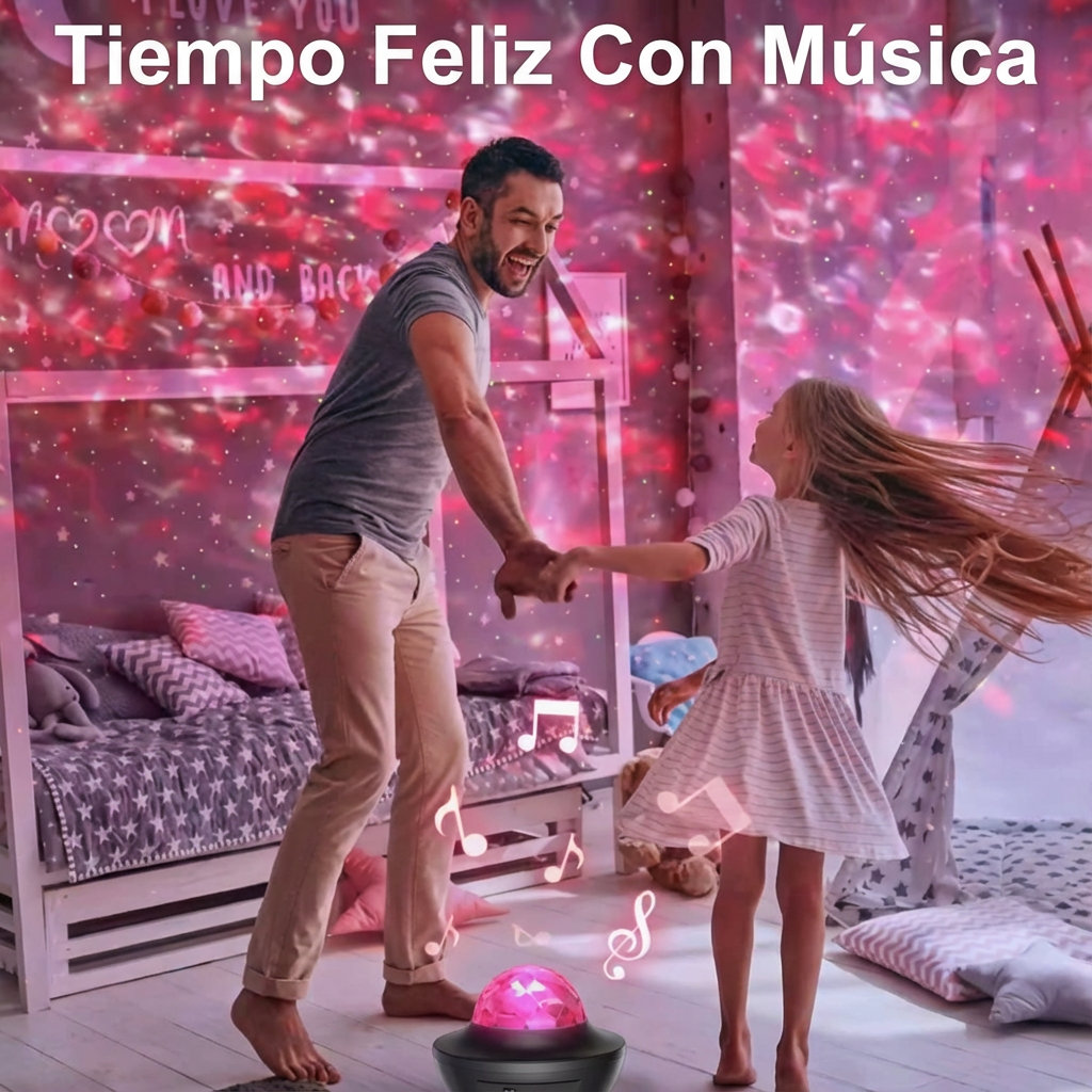 Bocina Cañon de Luz Moreka XY-918 10W Bluetooth Luz Led Disco - Imagen 4