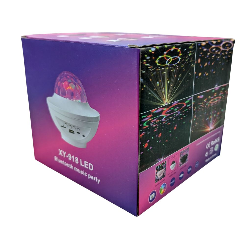 Bocina Cañon de Luz Moreka XY-918 10W Bluetooth Luz Led Disco - Imagen 8
