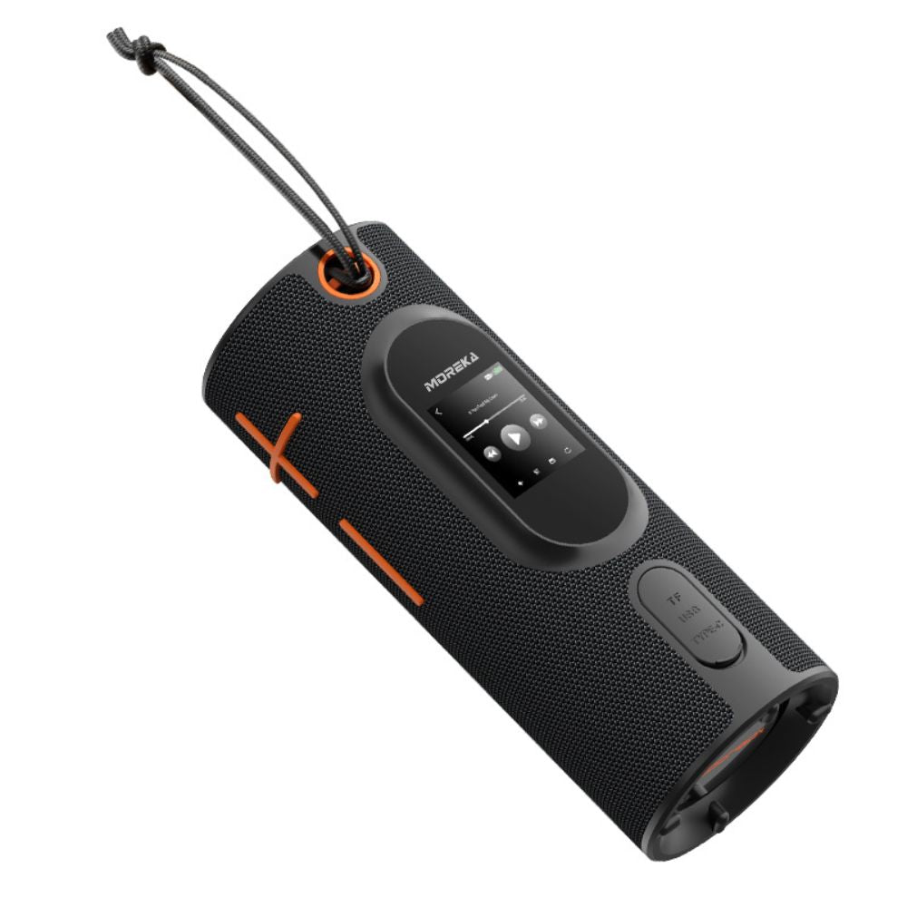 Bocina Moreka A46 Pantalla Táctil LCD multifunción 30W 3600mAh 10hrs de bateria IPX6 - Imagen 1