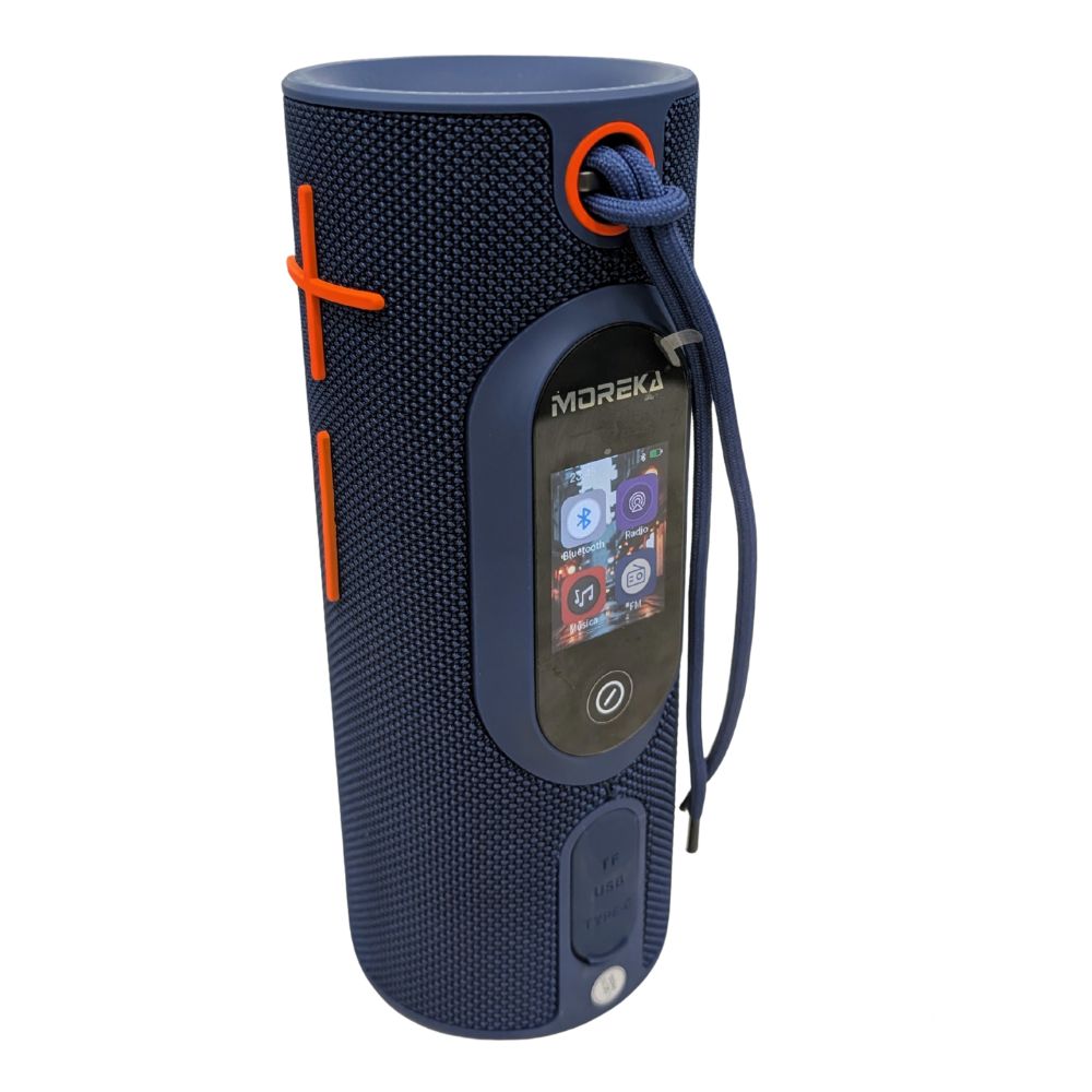Bocina Moreka A46 Pantalla Táctil LCD multifunción 30W 3600mAh 10hrs de bateria IPX6 - Imagen 7