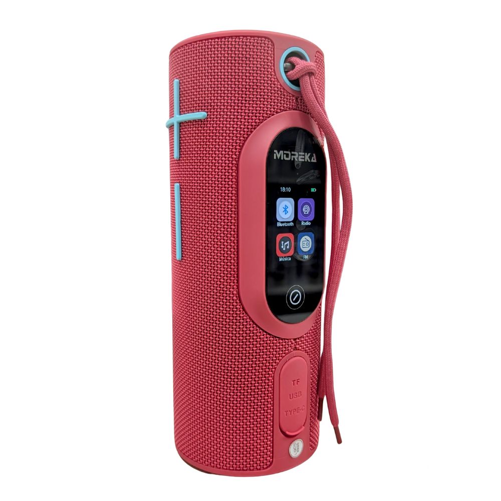 Bocina Moreka A46 Pantalla Táctil LCD multifunción 30W 3600mAh 10hrs de bateria IPX6 - Imagen 8