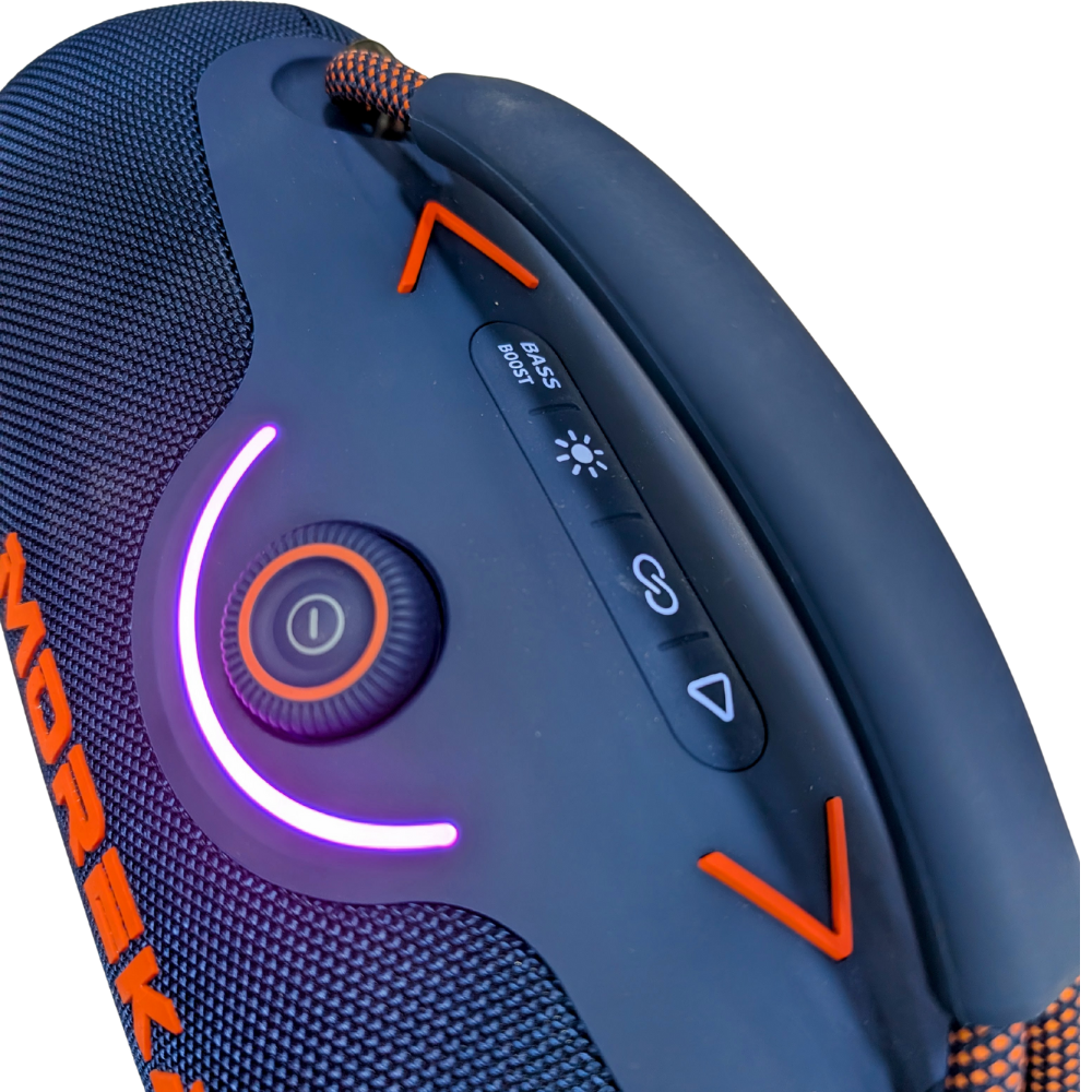 Bocina Moreka A42 80W 40W+40W 8000mAh 6hrs de bateria Bluetooth IPX6 - Imagen 4