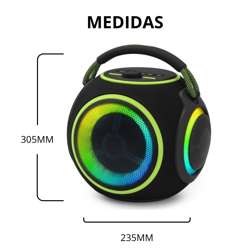 Bocina Moreka A56 120W 80W+40W 12000mAh 13 hrs de bateria Bluetooth IPX6 - Imagen 9