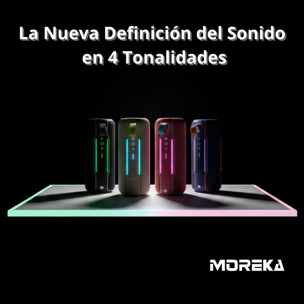 Bocina Moreka A51 30W 15W*2 3600mAh 8hrs de bateria Bluetooth IPX6 - Imagen 5