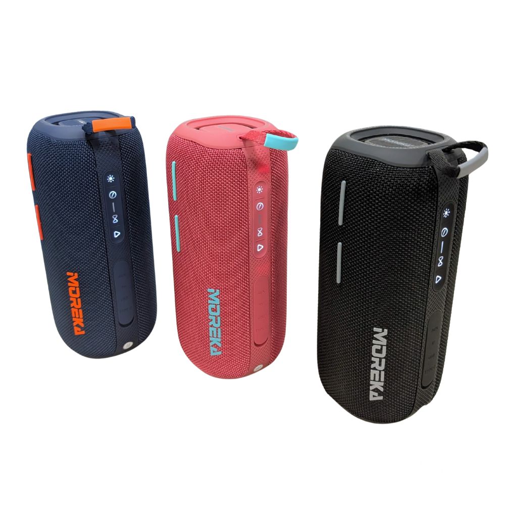 Bocina Moreka A50 30W 15W*2 3600mAh 10hrs de bateria Bluetooth IPX6 - Imagen 2