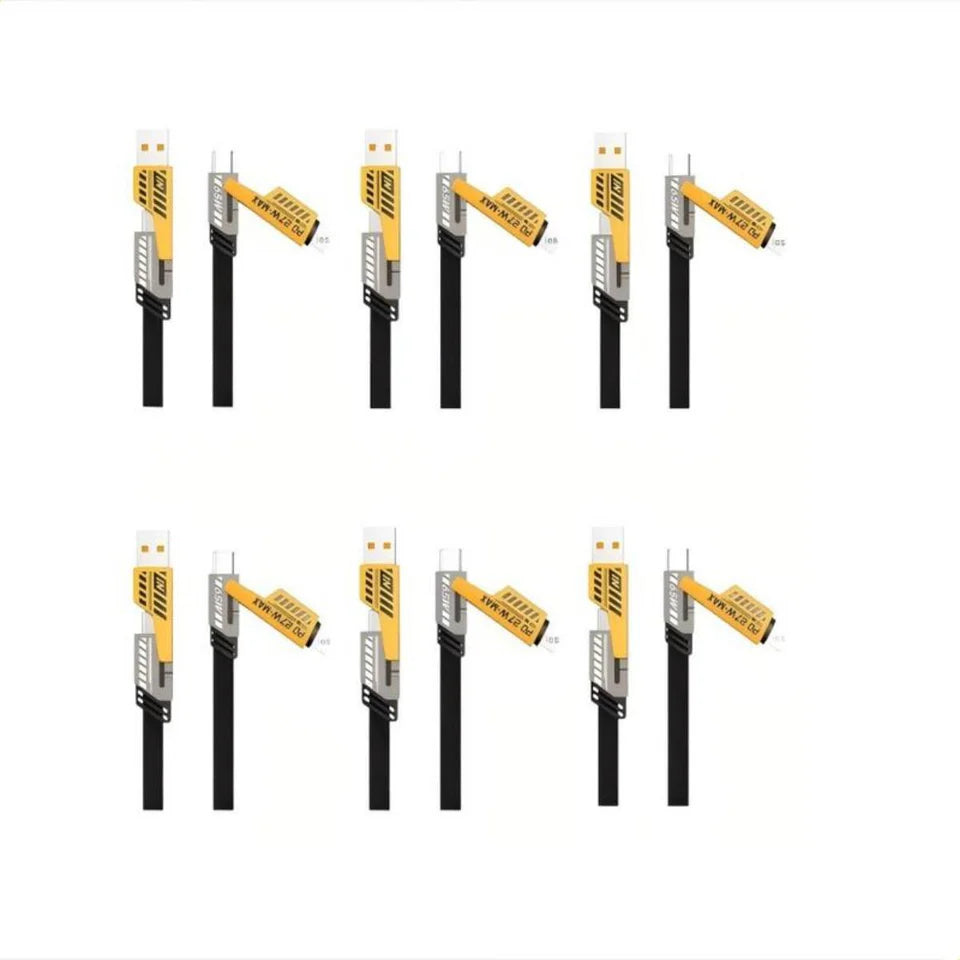 Cable 4 en 1 MOREKA CB-050: Carga rápida 65W - Imagen 5