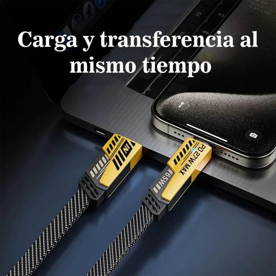 Cable 4 en 1 MOREKA CB-050: Carga rápida 65W - Imagen 7