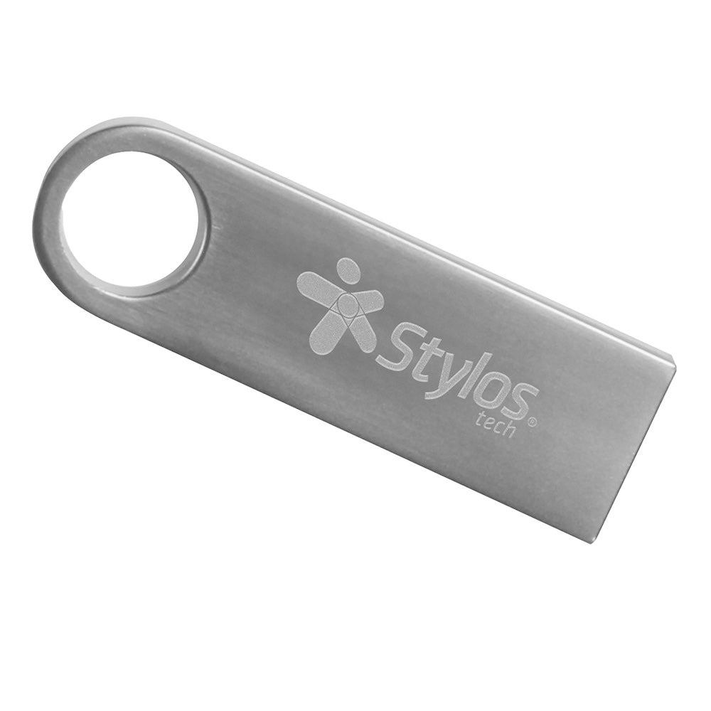 Memoria USB 8GB Stylos Tech Metalica USB 2.0 garantía de por vida - Imagen 3