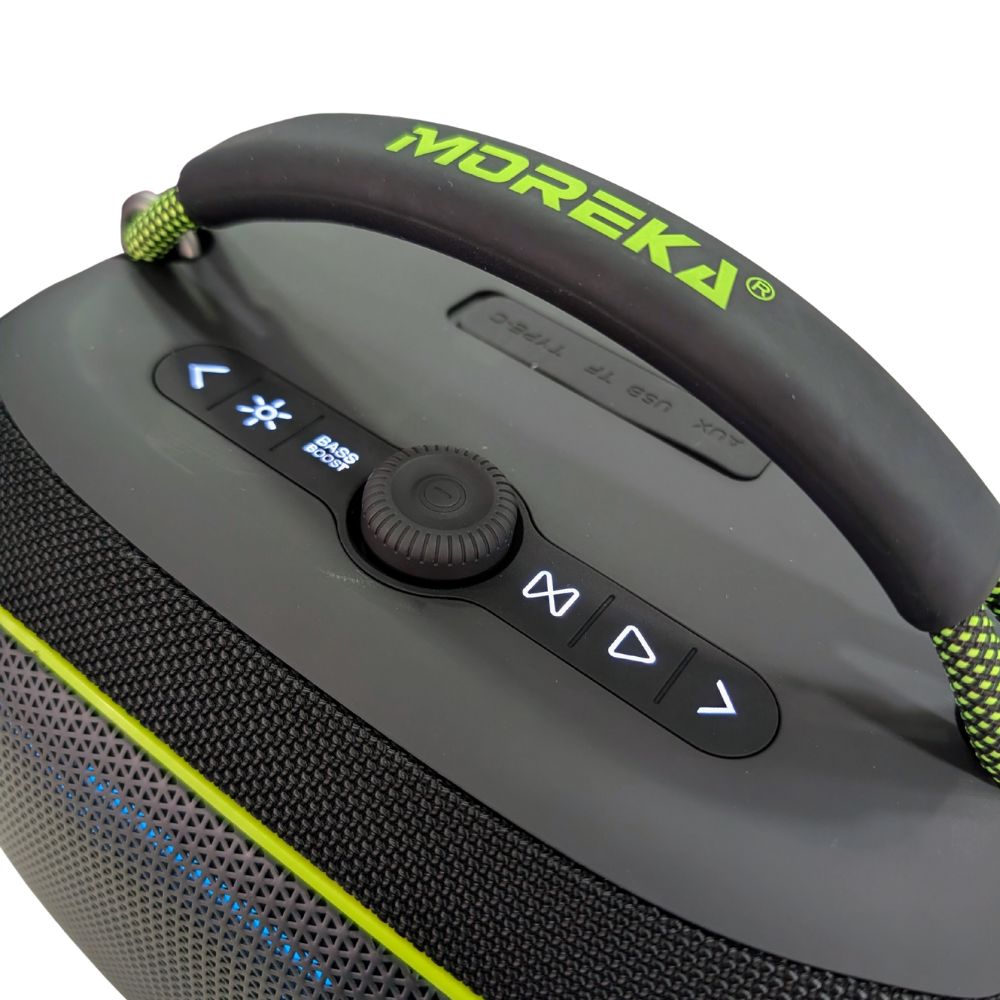 Bocina Moreka A55 120W 12000mAh 8hrs de bateria Bluetooth IPX6 - Imagen 4