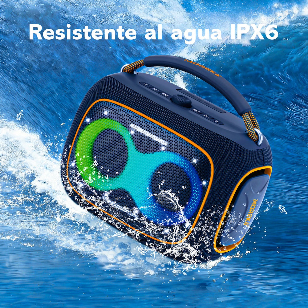 Bocina Moreka A55 120W 12000mAh 8hrs de bateria Bluetooth IPX6 - Imagen 5