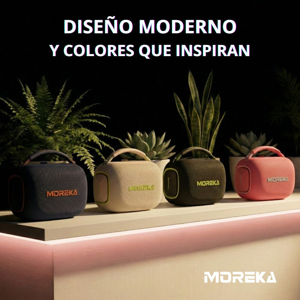 Bocina Moreka A55 120W 12000mAh 8hrs de bateria Bluetooth IPX6 - Imagen 8
