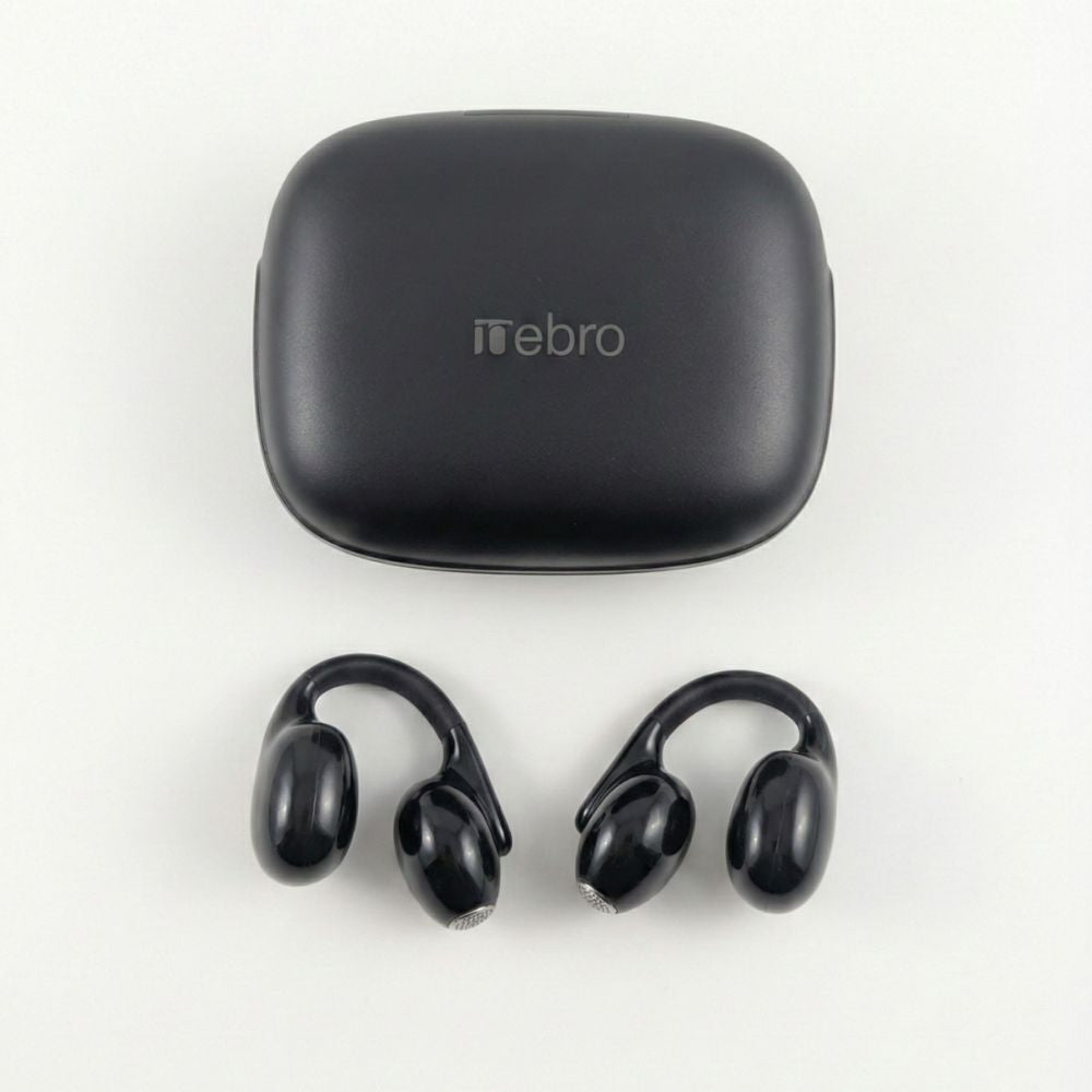 Audífonos Bluetooth clip 40mAh Estuche 400mAh 20h con estuche Nebro WE-501 - Imagen 2