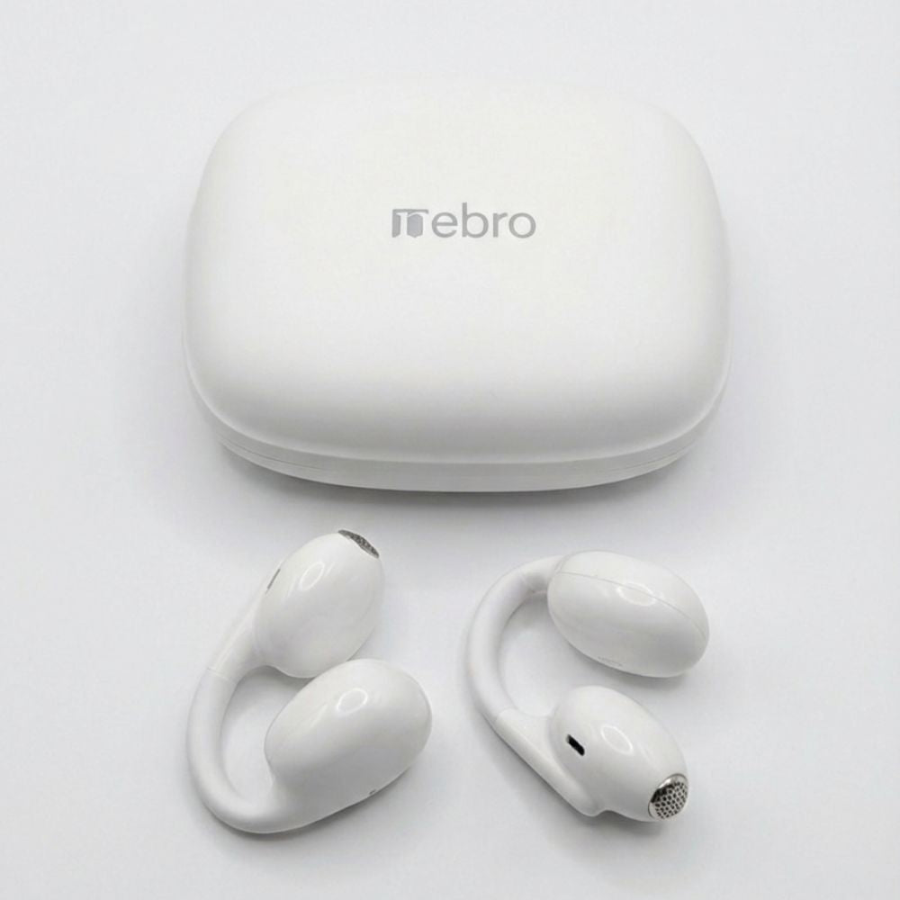 Audífonos Bluetooth clip 40mAh Estuche 400mAh 20h con estuche Nebro WE-501 - Imagen 7