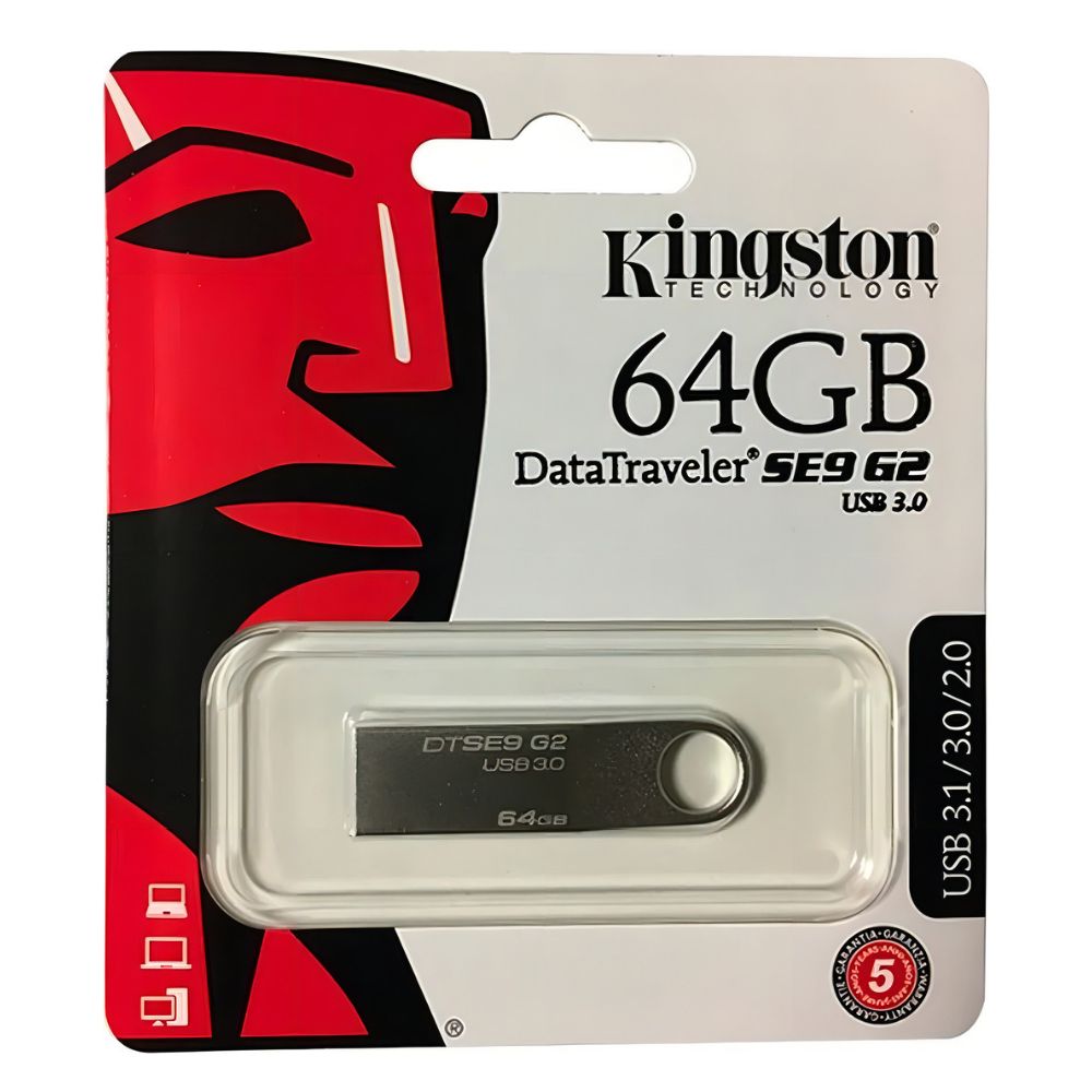 Memoria USB Kingston DataTraveler SE9 DTSE9H 64GB 3.0 - Imagen 4