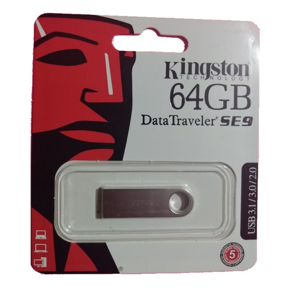 Memoria USB Kingston DataTraveler SE9 DTSE9H 64GB 3.0 - Imagen 5