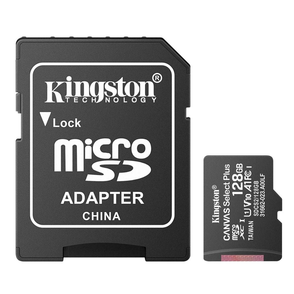 Memoria MicroSD Kingston 128GB Canvas Select Plus Incluye Adaptador SD - Imagen 2