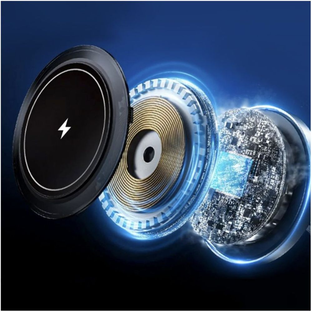 Cargador Magnético Inalámbrico 15W con gancho para auto Yisen X58 - Imagen 8