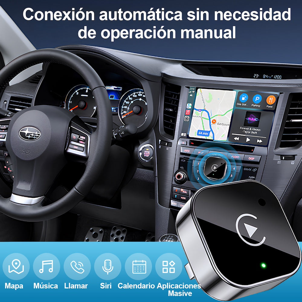 Adaptador 2en1 Inalámbrico para Carplay y - Imagen 6