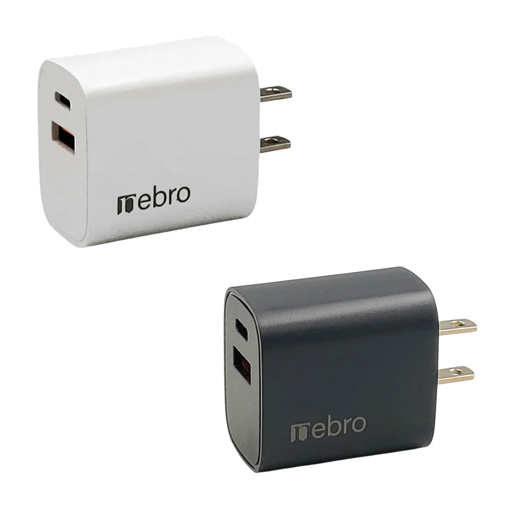 Cargador 12W 1 USB-A + 1 USB-C Nebro VGA-051 - Imagen 2