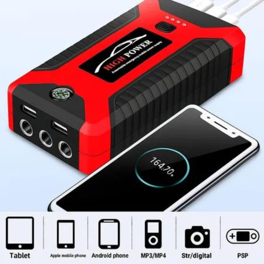 Moreka EG-60Q La Herramienta Definitiva para Arrancar tu Coche y Recargar tus Dispositivos - Imagen 3