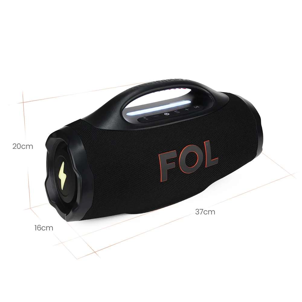 Bocina FOL FS-R305 50W 4000mAh 8hrs de bateria Bluetooth IPX5 - Imagen 9