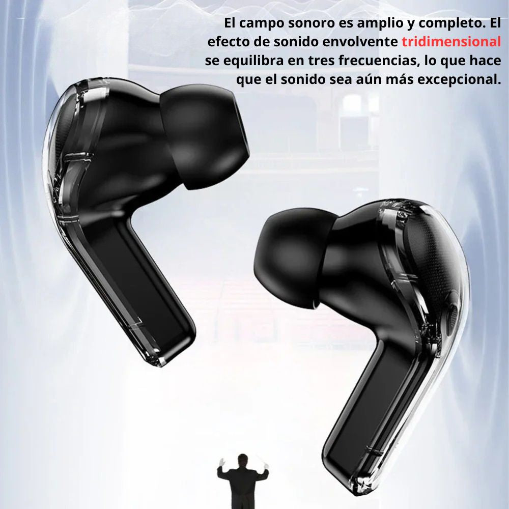 Audífonos Bluetooth Traductor IA Cancelación de Ruido ENC IPX5 SmartBuds - Imagen 8