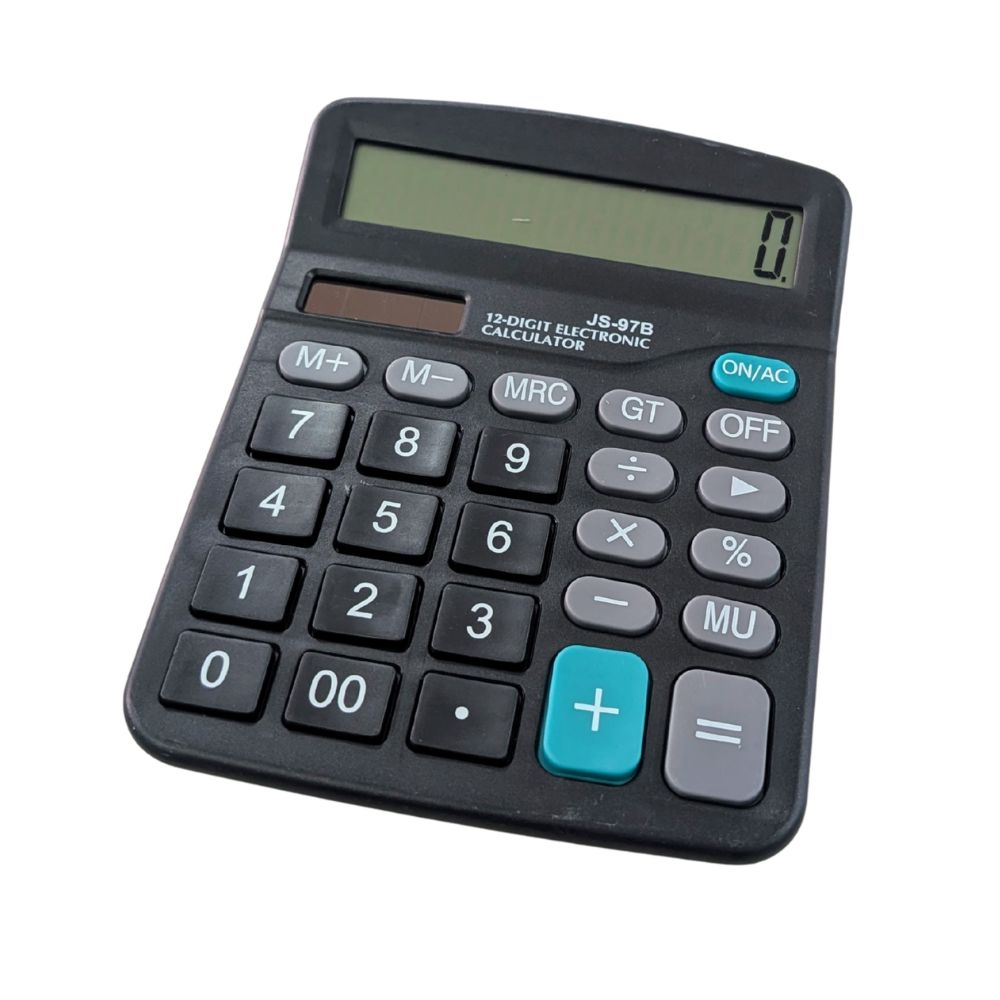 Calculadora electrónica Solar con 12 dígitos, pantalla grande JS-97B - Imagen 5