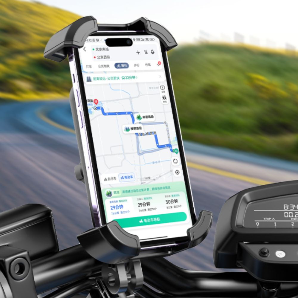 Soporte para Celular Moreka ZJ-013 para fijar al espejo Motocicletas Bicicletas - Imagen 3