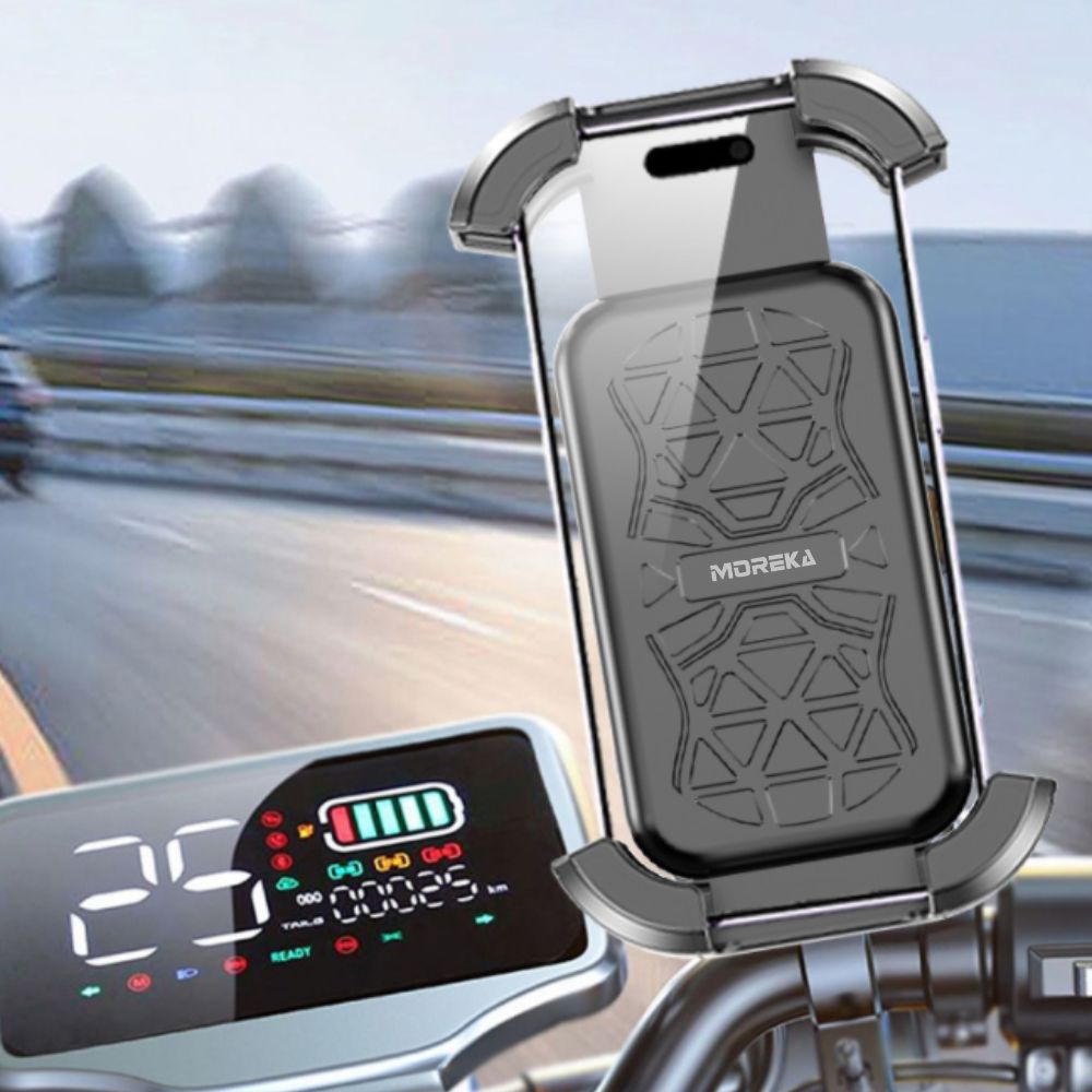 Soporte para Celular Moreka ZJ-013 para fijar al espejo Motocicletas Bicicletas - Imagen 4