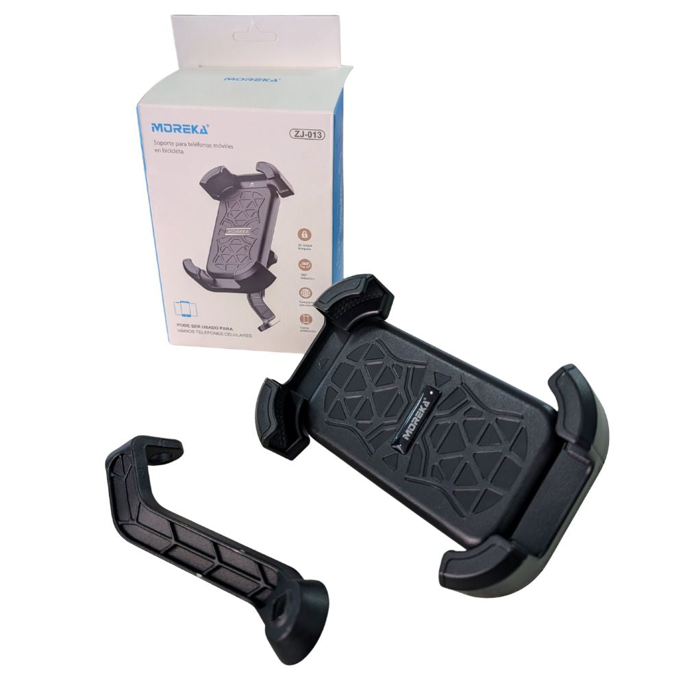 Soporte para Celular Moreka ZJ-013 para fijar al espejo Motocicletas Bicicletas - Imagen 5