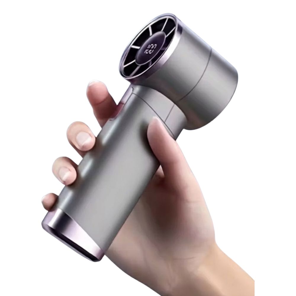 Ventilador Portátil de mano Frescura 100 velocidades 3000mAh Pantalla LED XFS-202 - Imagen 1