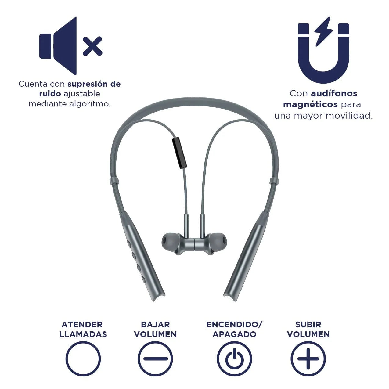 Audífonos Bluetooth Inalámbricos BT5.3 - Imagen 7