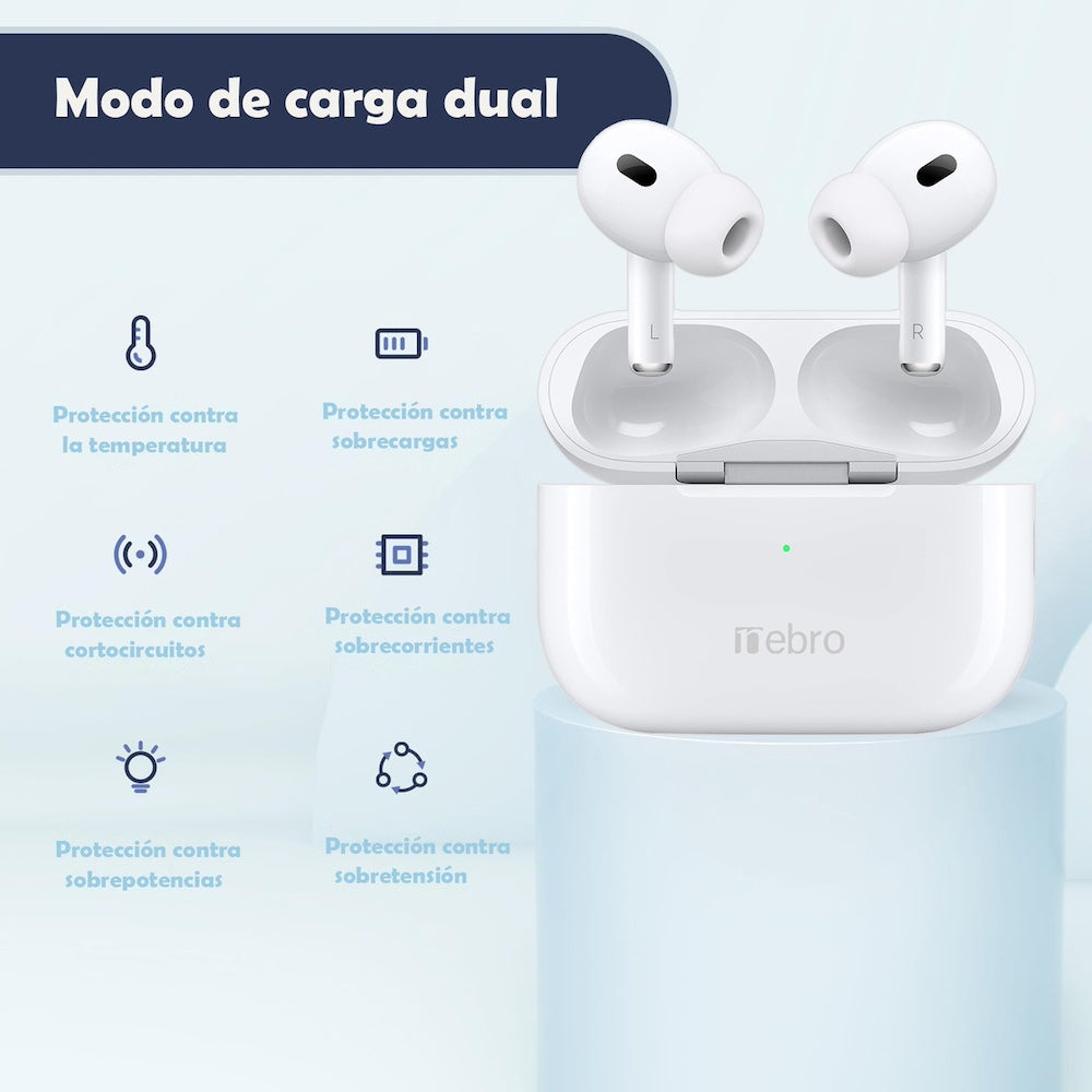 Audífonos Bluetooth Inalámbricos BT5.3 deep - Imagen 2
