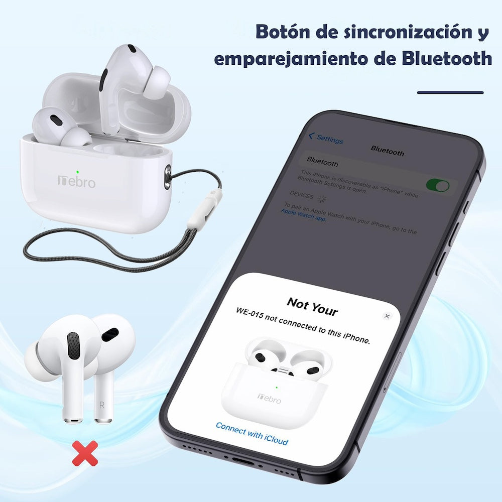 Audífonos Bluetooth Inalámbricos BT5.3 deep - Imagen 6