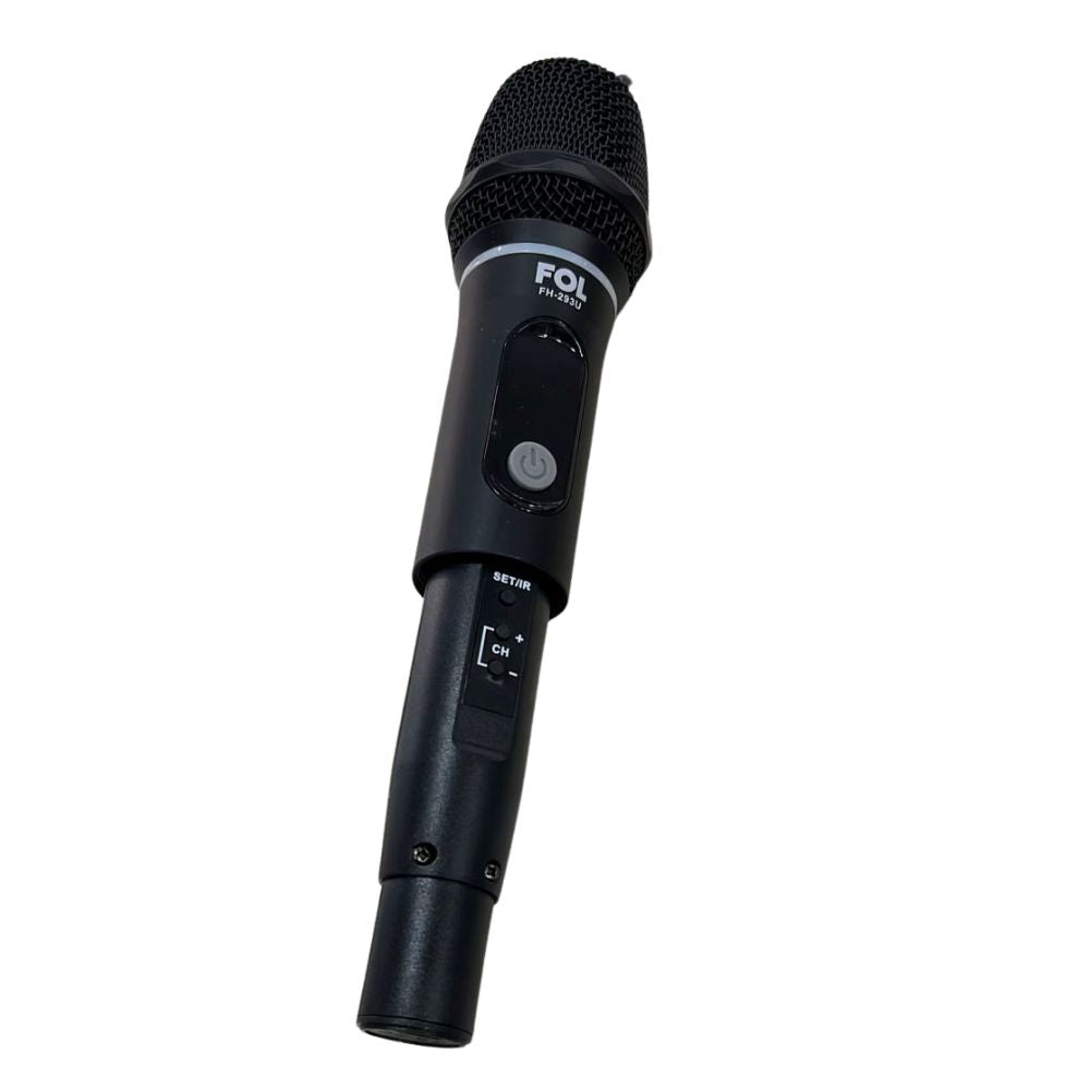 Micrófono Inalámbrico con Transmisor 28W conector 6.3mm 1200mAh FOL FH-293U - Imagen 6