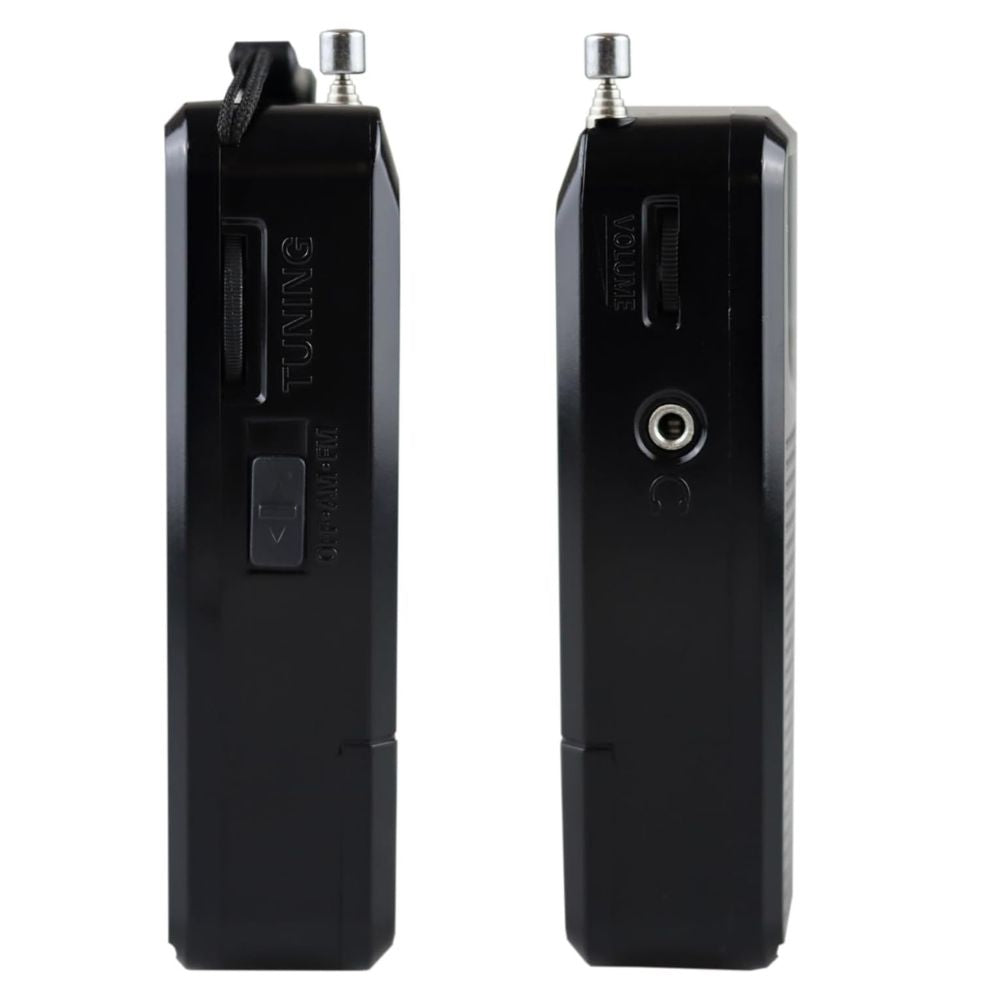 Radio Portátil Am FM de Bolsillo Utiliza 2 Pilas AA Entrada Audifonos 3.5mm CE-AM2FM - Imagen 4