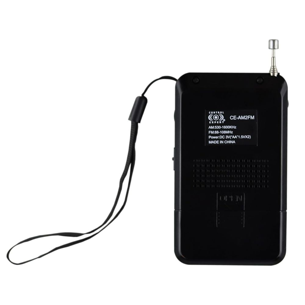 Radio Portátil Am FM de Bolsillo Utiliza 2 Pilas AA Entrada Audifonos 3.5mm CE-AM2FM - Imagen 7