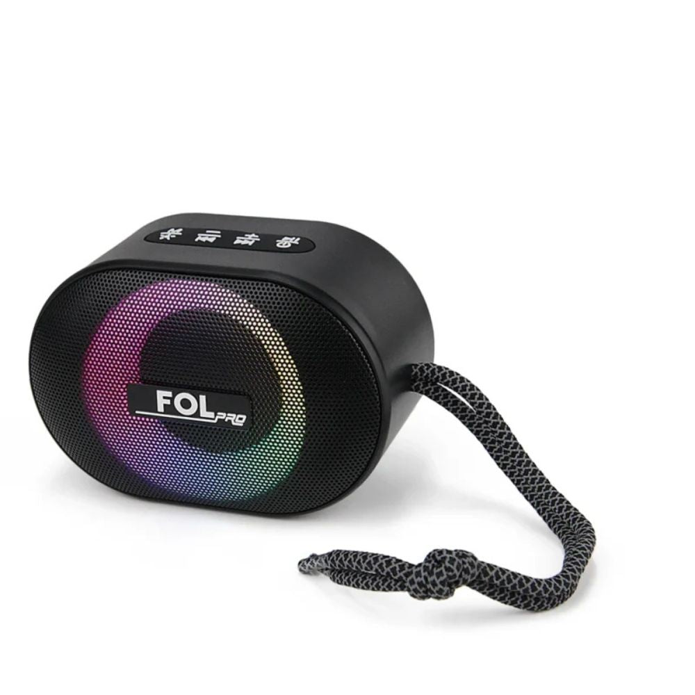 Mini Bocina FOL FS-SP06 5W 2000mAh Bluetooth recargable FM TWS - Imagen 1