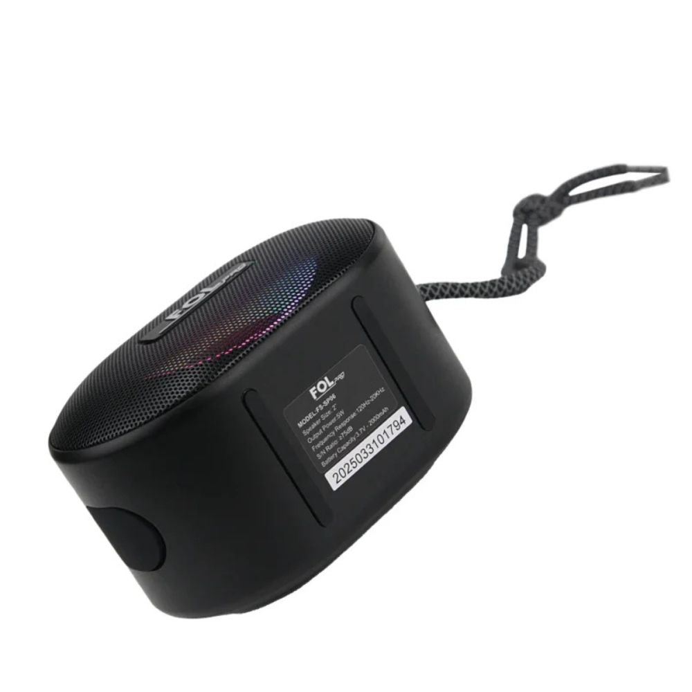 Mini Bocina FOL FS-SP06 5W 2000mAh Bluetooth recargable FM TWS - Imagen 7