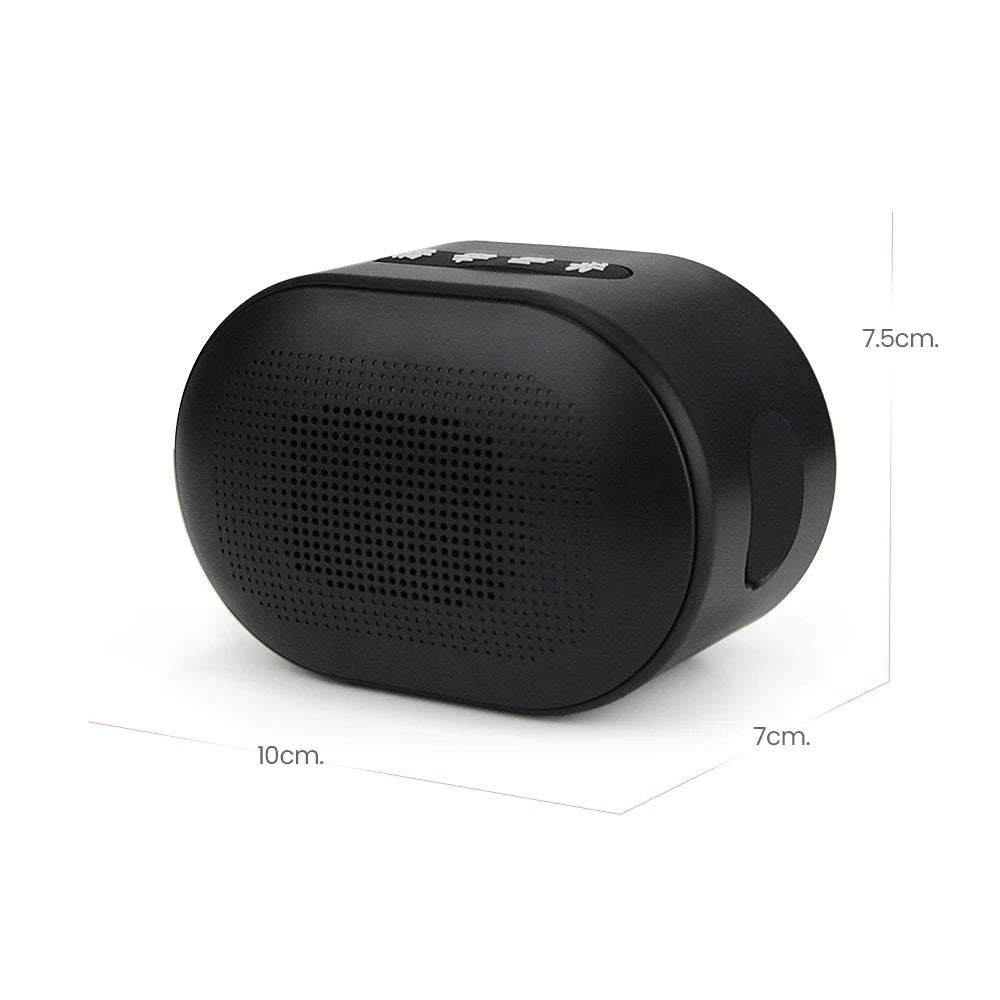 Mini Bocina FOL FS-SP06 5W 2000mAh Bluetooth recargable FM TWS - Imagen 9