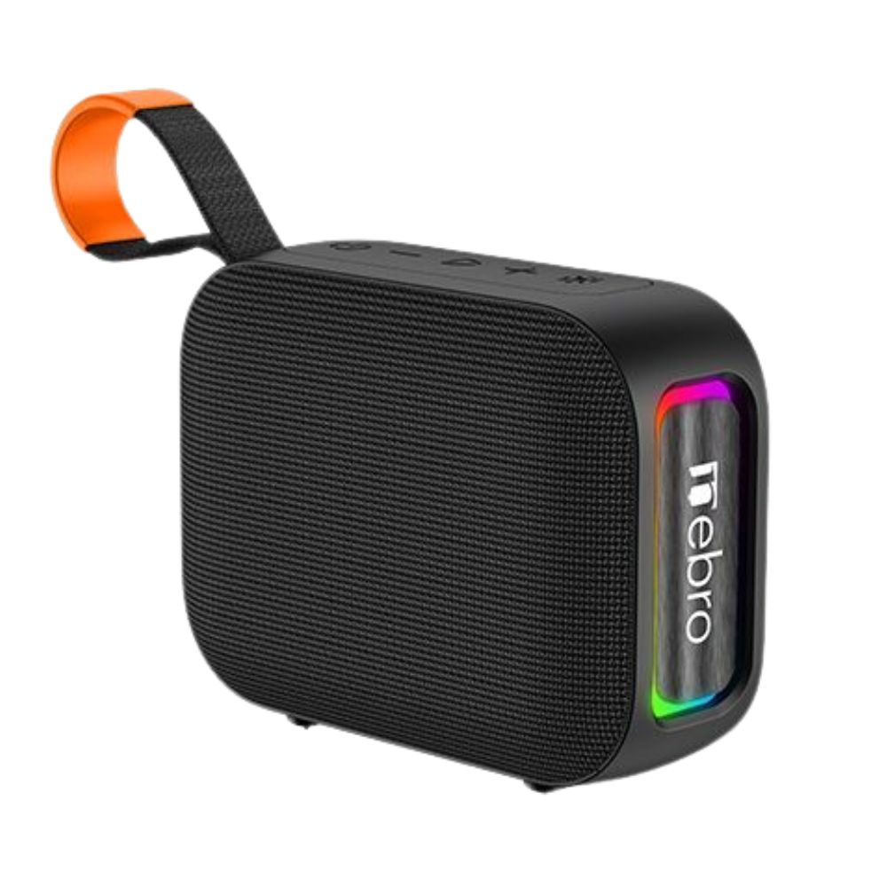 Mini Bocina Nebro 8W Bluetooth recargable IPX4 USB TWS WG-198 - Imagen 1